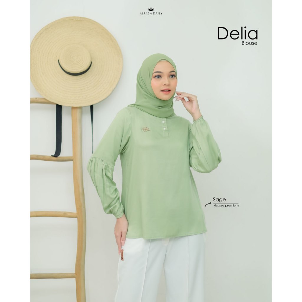 COD // DELIA BLOUSE BY ALFASA DAILY / BLOUSE POLOS DELIA / DELIA ALFASA DAILY / BLOUSE DAILY