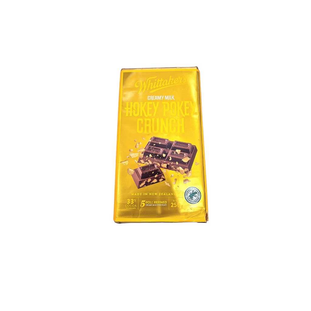 

Whittakers Creamy Milk Hokey Pokey Crunch Chocolate Bar