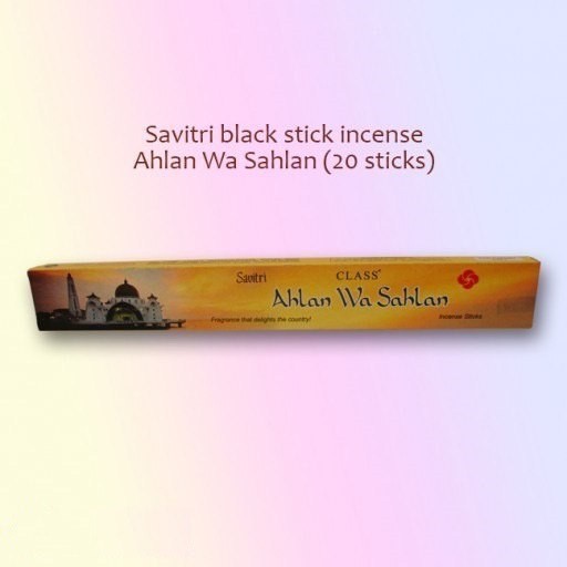 Dupa Savitri Black Incense Ahlan Wa Sahlan (20 stick)