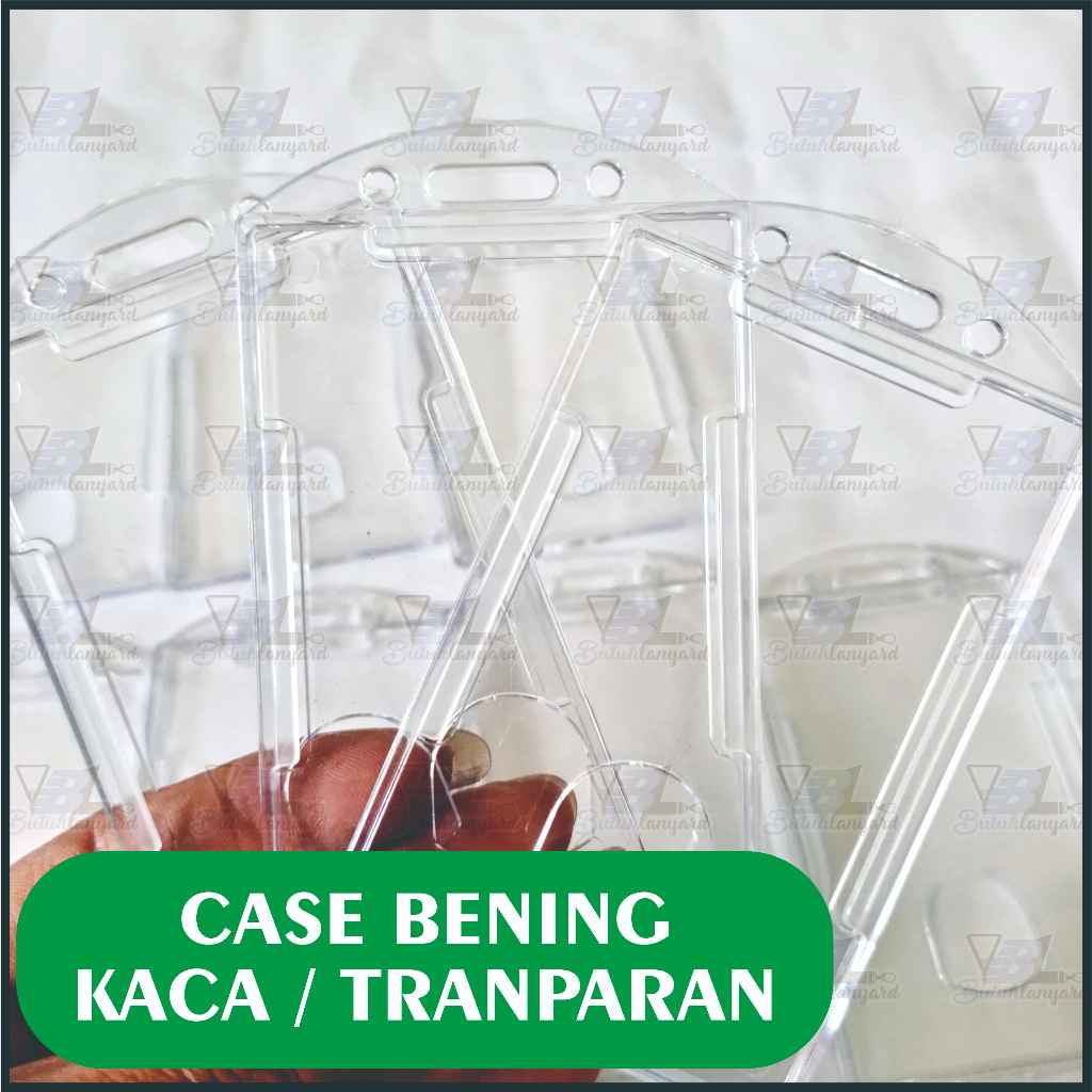 

casing id card Tranparacy frame kartu pegawai card holder id