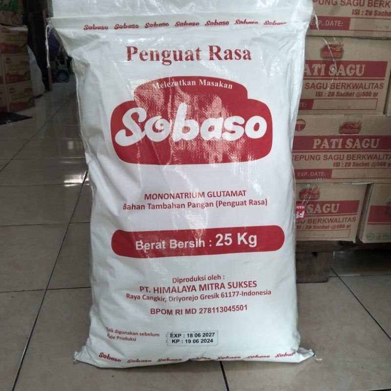 

Msg karung / Msg Sak / Micin Karungan Sobaso 25 Kg