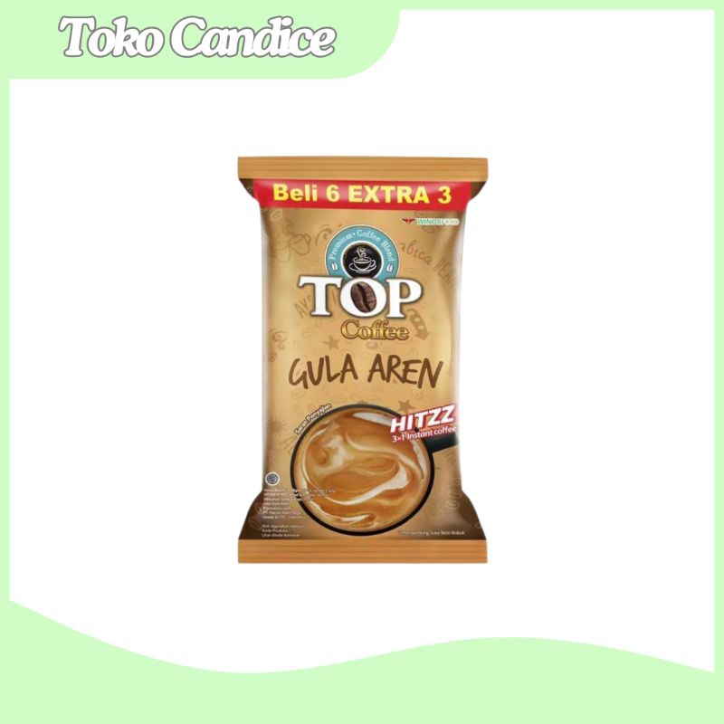 

Top Coffee Gula Aren 198 Gr (1 bag/9 sachet)
