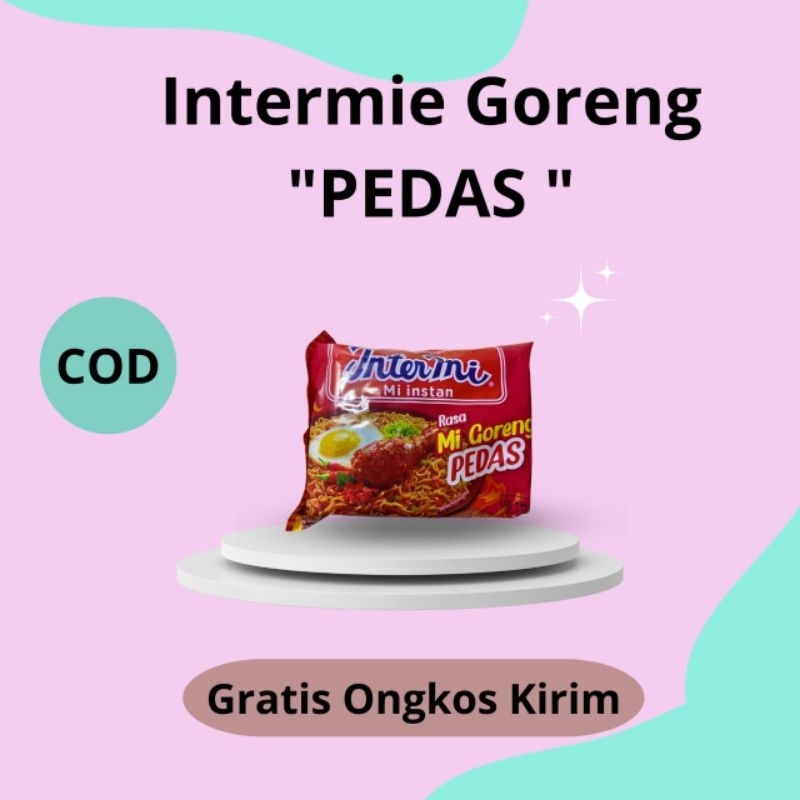 

Intermi Mie Goreng PEDAS 60 gr/ Intermi Goreng Pedas