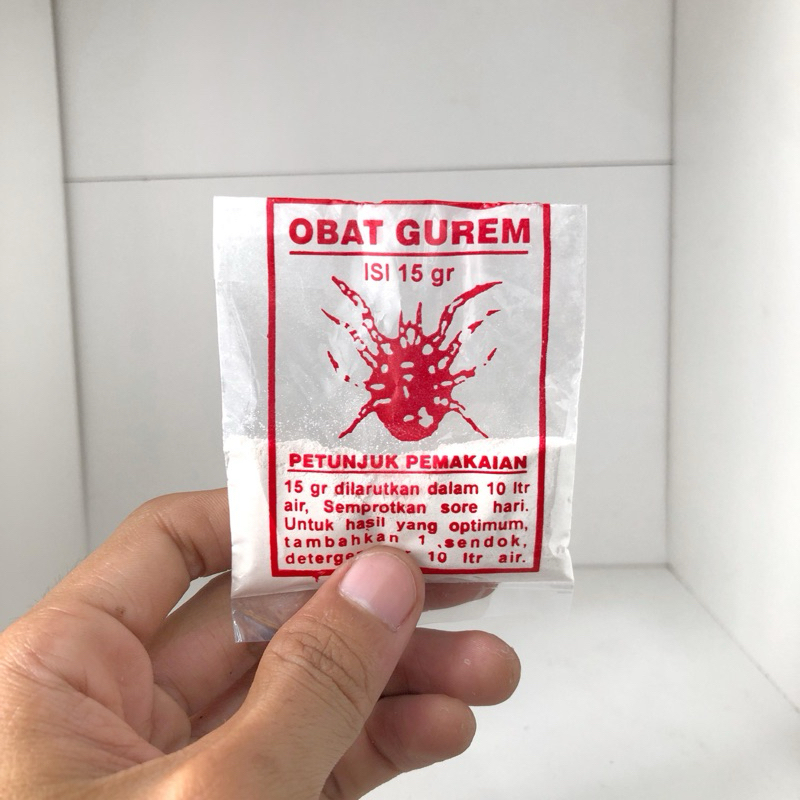 OBAT GUREM PEMBASMI GUREM SACHET OBAT KUTU GUREM
