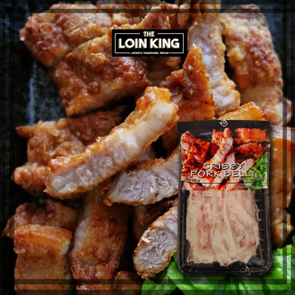 

Crispy Pork Belly 300gr Samcan Goreng (Ready to Cook)