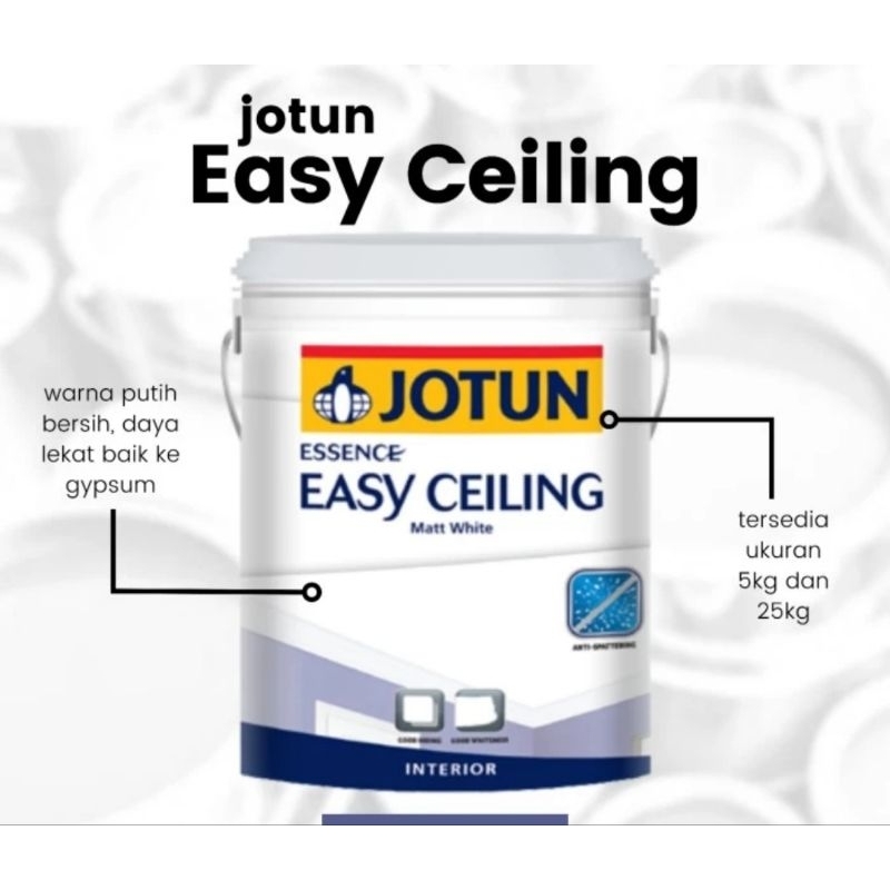 cat plafon JOTUN easy ceiling
