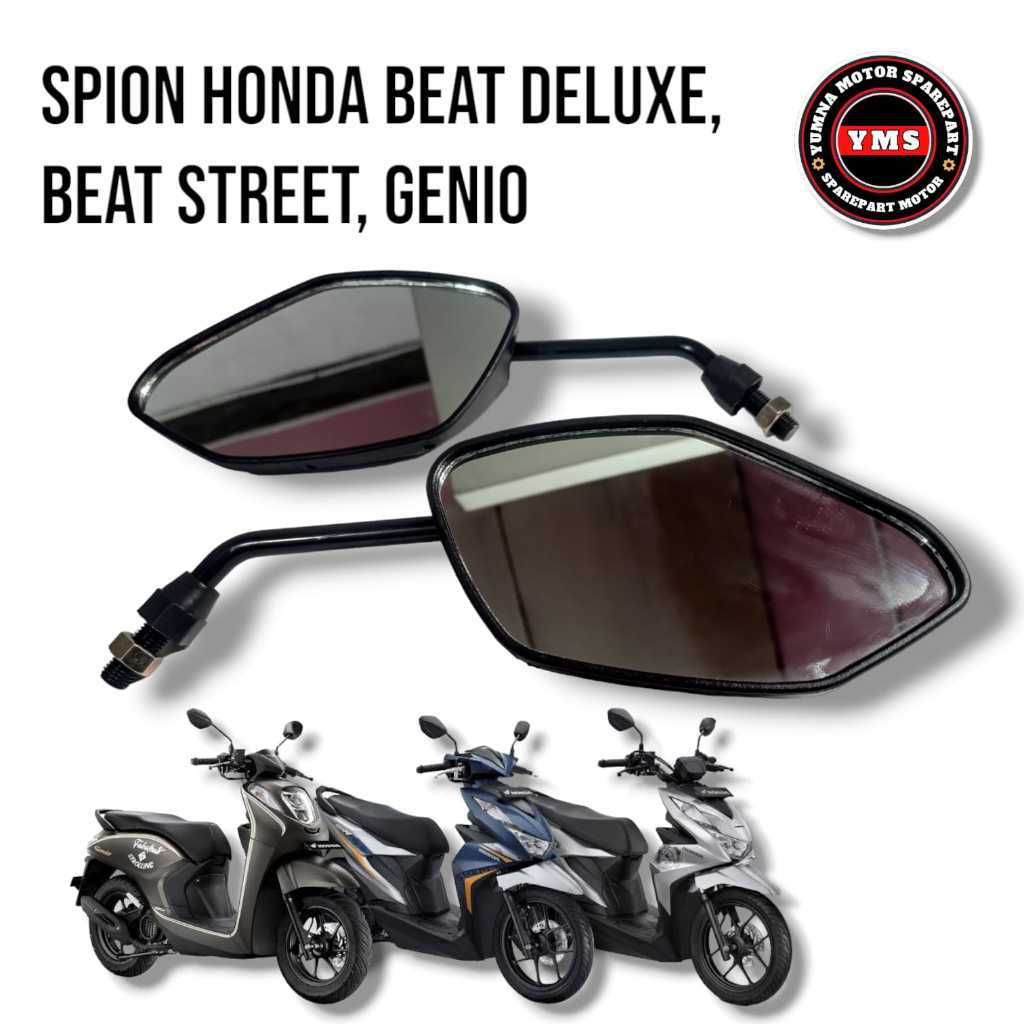 kaca spion honda beat deluxe beat street genio spion beat deluxe spion beat street genio 2020 AST