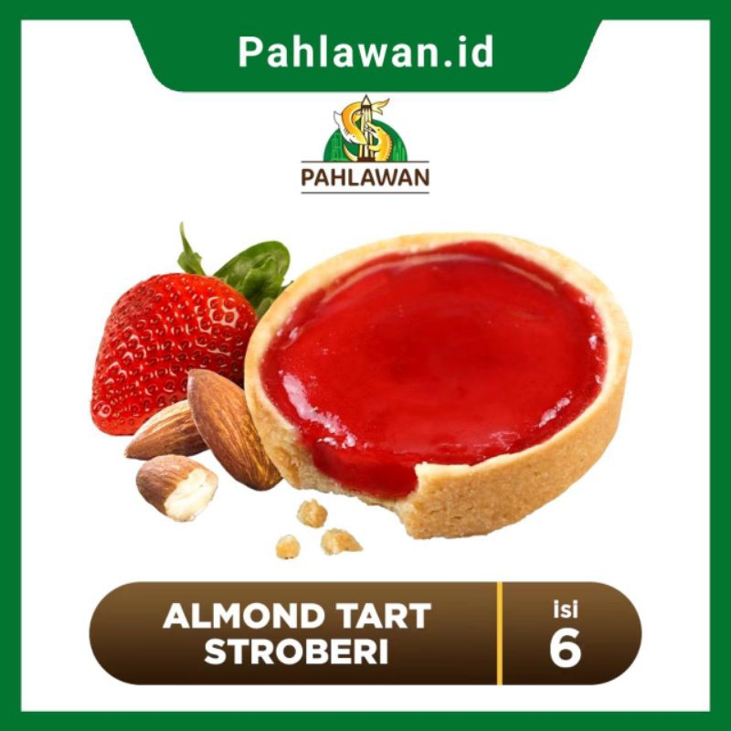 

Lapis Kukus Pahlawan - Almond Tart Strawberry