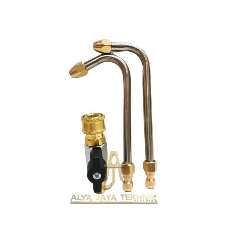 kran steam AC italy model coupler 2 stik