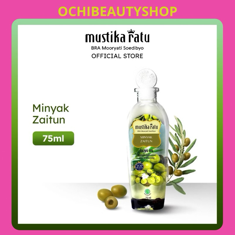 MUSTIKA RATU MINYAK ZAITUN 75ml | MINYAK ZAITUN MUSTIKA RATU | MINYAK ZAITUN