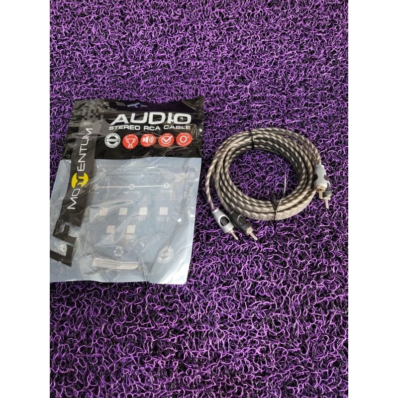kabel rca 2 meter audio mobil momentum