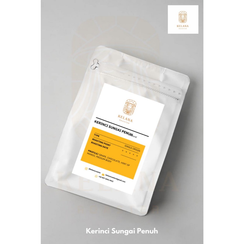 

ARABIKA KERINCI SUNGAI PENUH | SPECIALTY COFFEE | 250gr