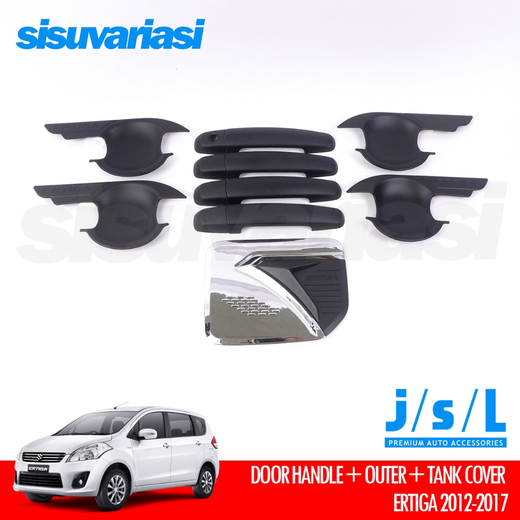 Ertiga Aksesoris 2012 2013 2014 2015 2016 2017 Paket Tank Cover Door Handle Outer Pintu JSL