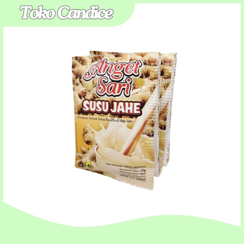 

Anget Sari Susu Jahe 25 Gr (1 renceng/10 sachet)