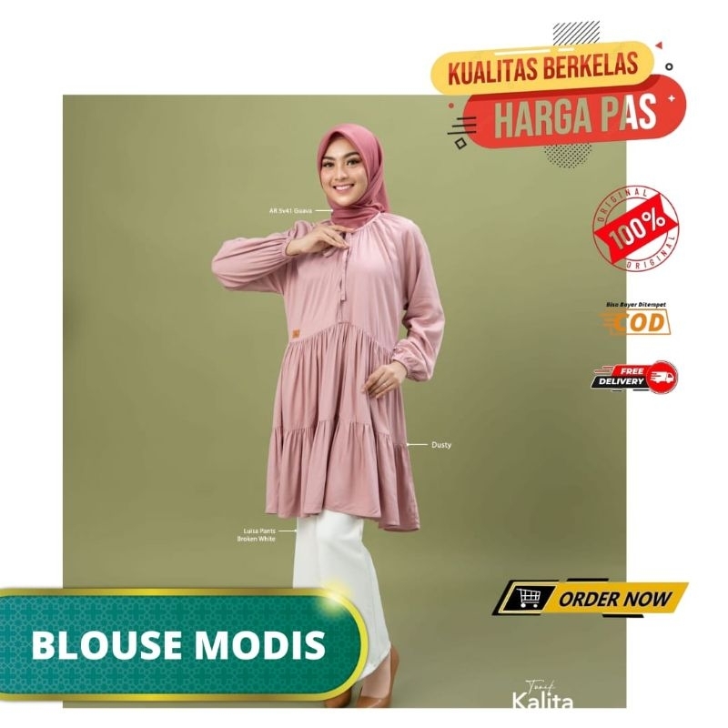 KALITA TUNIK BY ARRAFI BAJU ATASAN ARRAFI BAJU ATASAN SIMPLE TUNIK POLOS TUNIK DEWASA