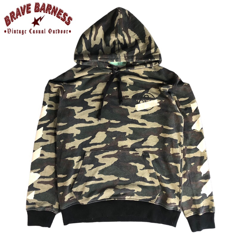 Hoodie Off White Camo