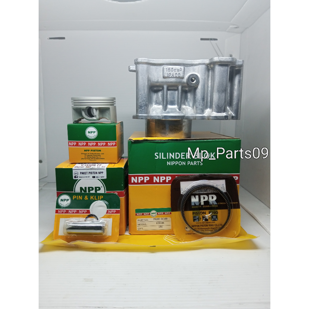 Blok Seher Set Plus Piston Kit Vixion OLD Vixion New 2012 NPP