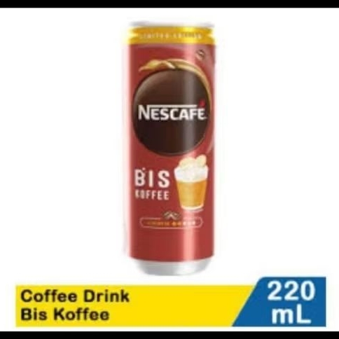 

Nescafe kopi minuman kaleng Bis Coffee 220ml