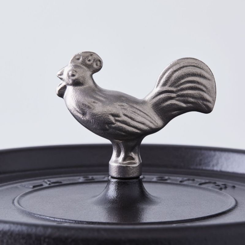 Staub Knob Rooster