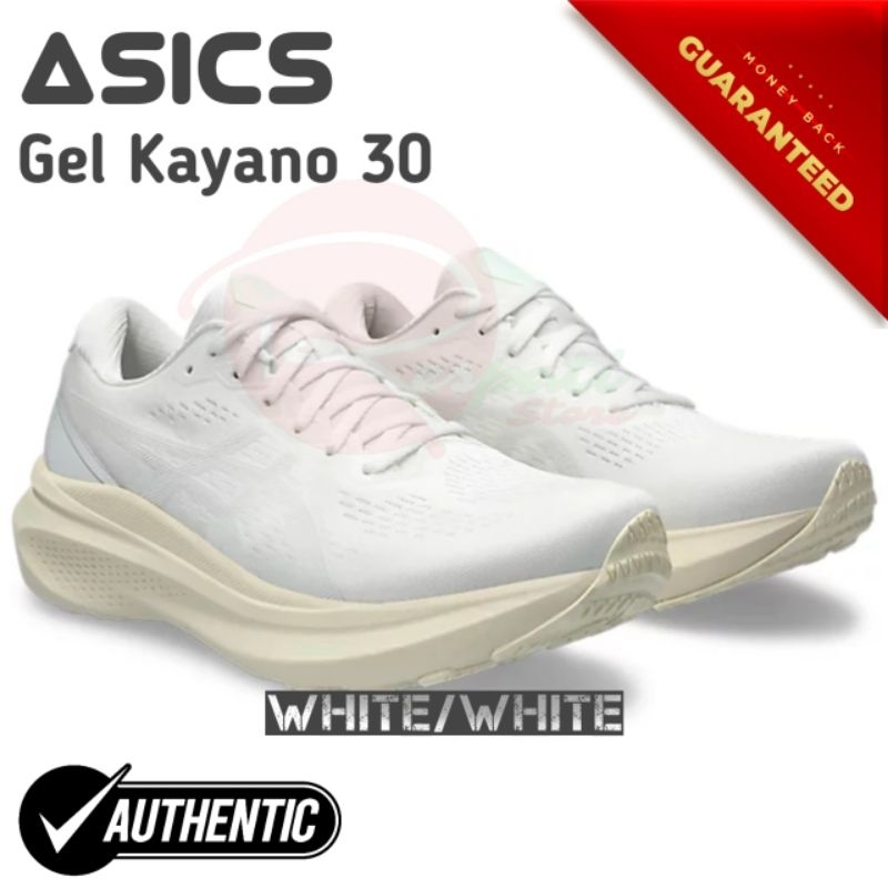 Sepatu Running Original Asics Gel Kayano 30 White