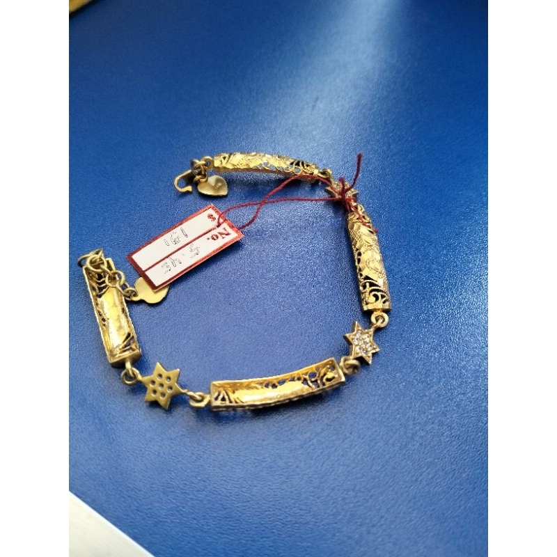 Gelang bintang keroncong perak 925