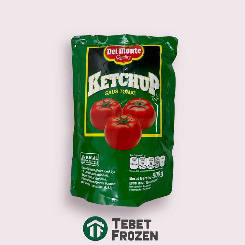

DELMONTE SAOS TOMAT POUCH 500GRAM - TEBET FROZEN