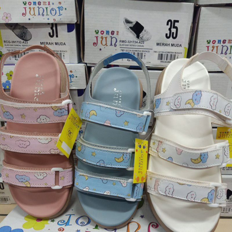 YONGKI KOMALADI JUNIOR SEPATU SANDAL ANAK WANITA