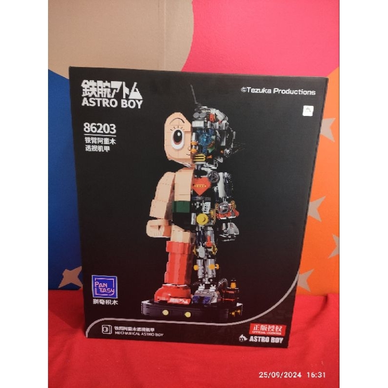 Astro Boy Mechanical Clear Pantasy Brick Licenced