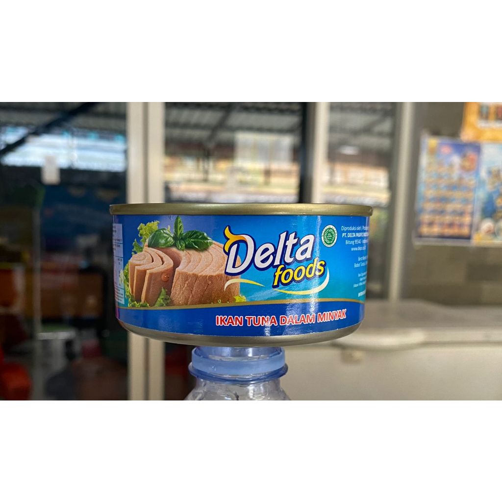 

Delta Foods Tuna Kaleng / Tuna dalam Minyak 165 Gram