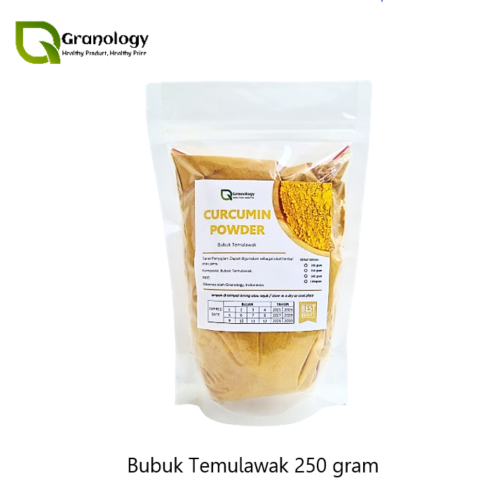 

Temulawak Bubuk / Curcumin Powder (250 gram) by Granology