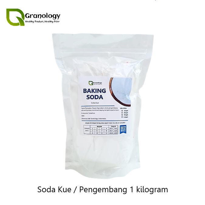 

Baking Soda / Soda Kue / Sodium Bikarbonat (1 kilogram) by Granology