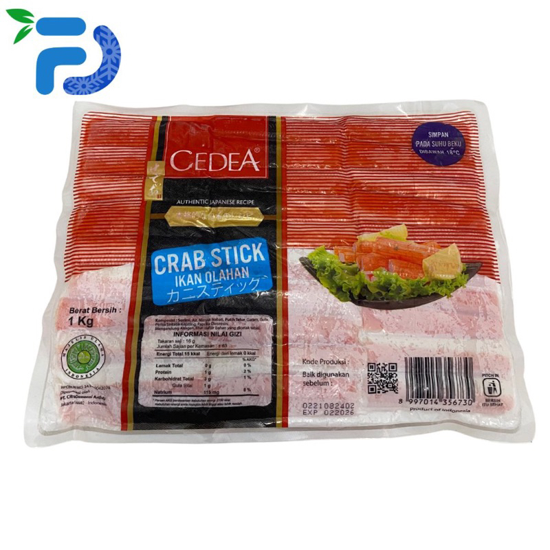 

CEDEA CRAB STICK 1KG