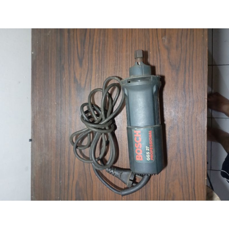 Mesin gerinda botol 6 mm GGS 27 merk BOSCH (bekas)