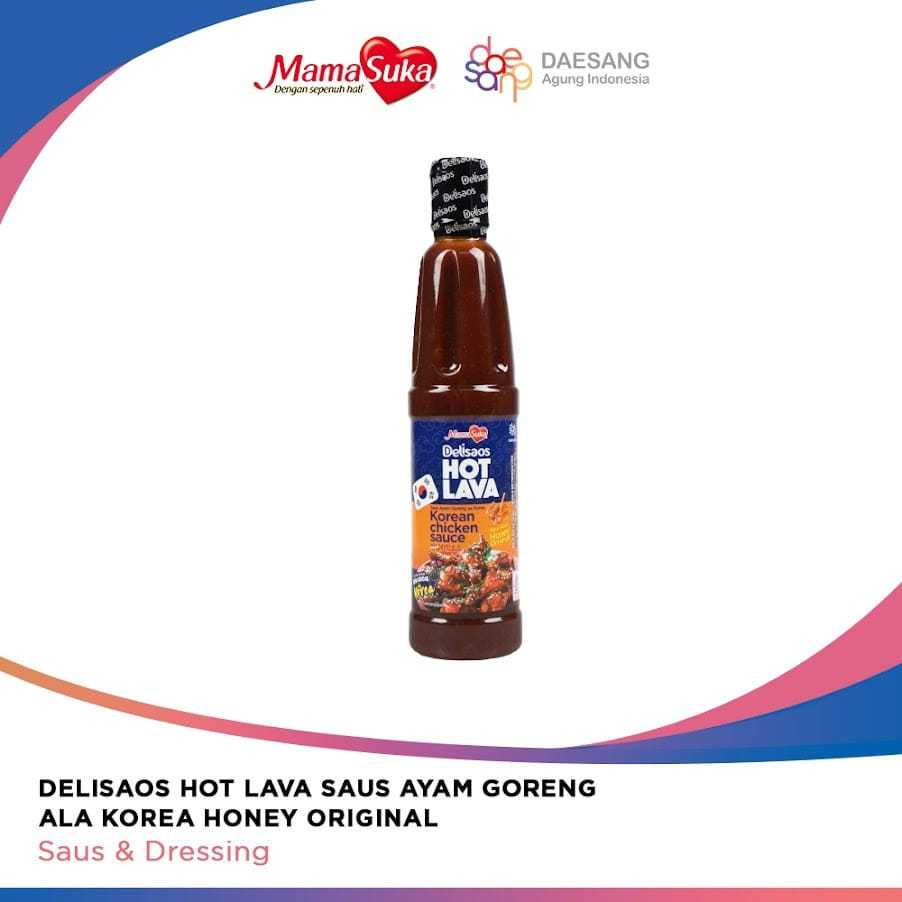 

Mamasuka Delisaos Hot Lava Korean Chicken Sauce Honey 1PCS 160gr