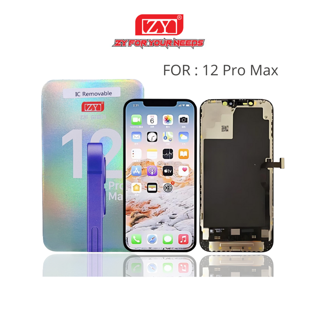 ZY LCD iPhone 12 Pro Max Fullset Touchscreen