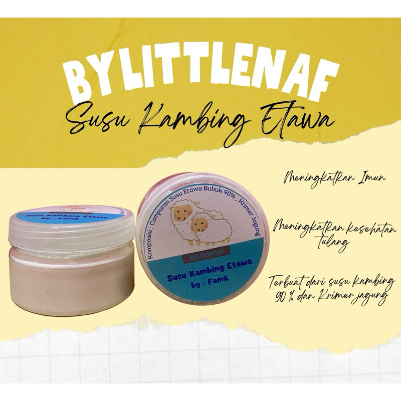 

Susu kambing Krimer jagung by FAMIL