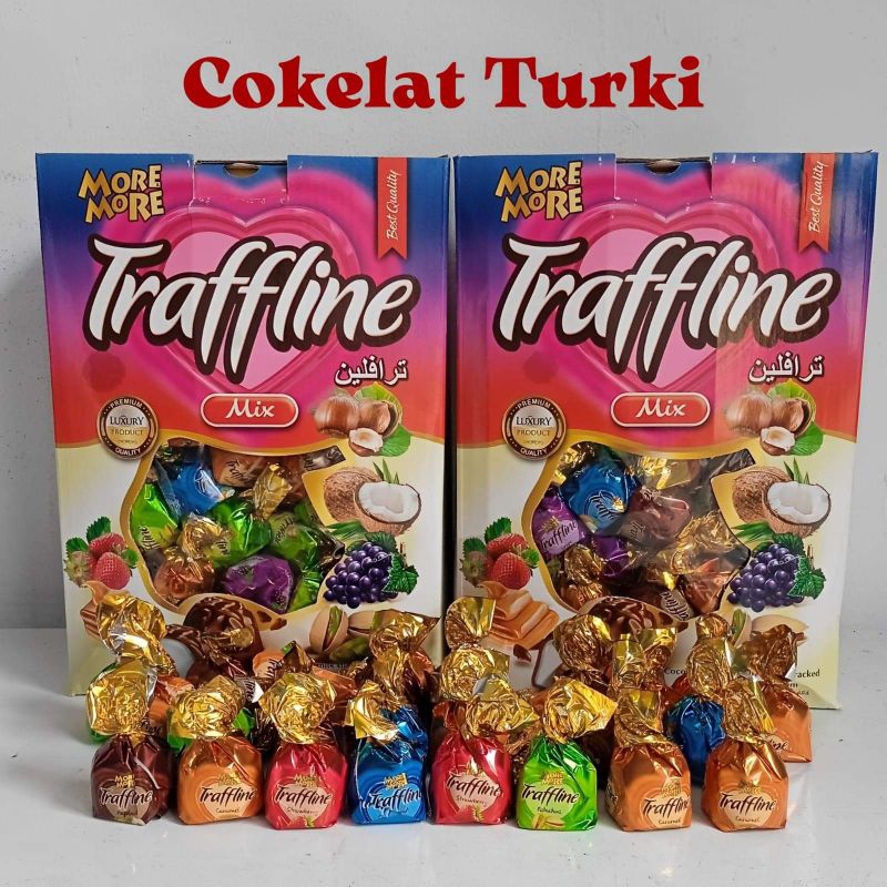 

Coklat Turkey Traffline Mix 1kg | oleh oleh haji umroh