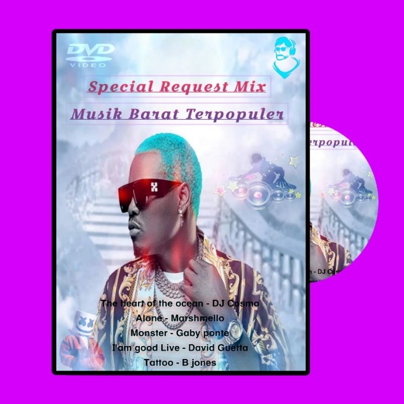 Kaset DVD Lagu Pop Barat Terbaru Terviral - Kaset DVD Vidio Campuran Musik Barat Terpopuler - Kaset 