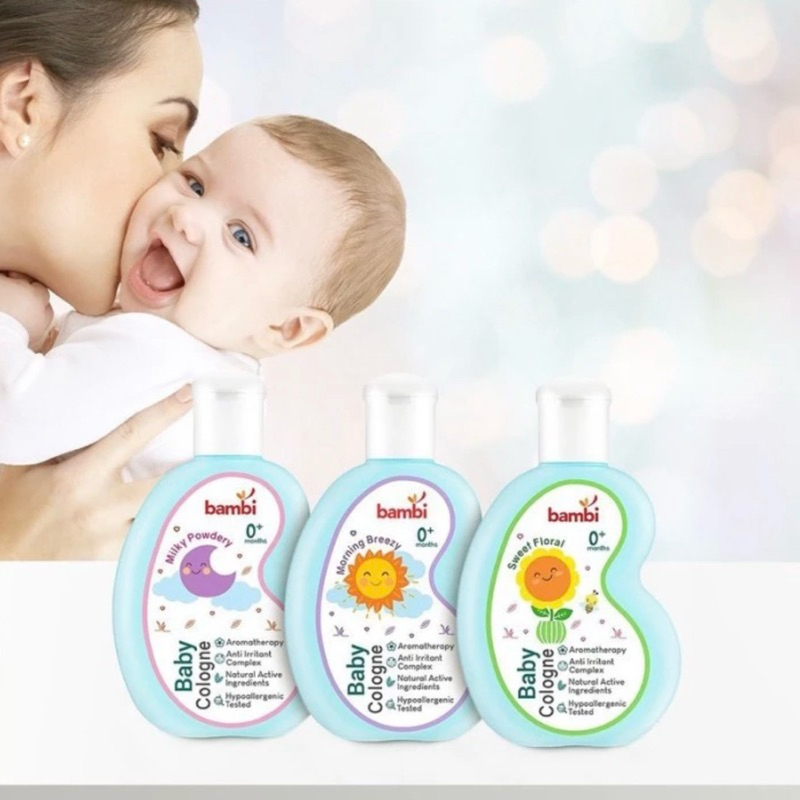 Bambi Baby Cologne Series/ Cologne Bayi Bambi/ Bambi Baby Cologne