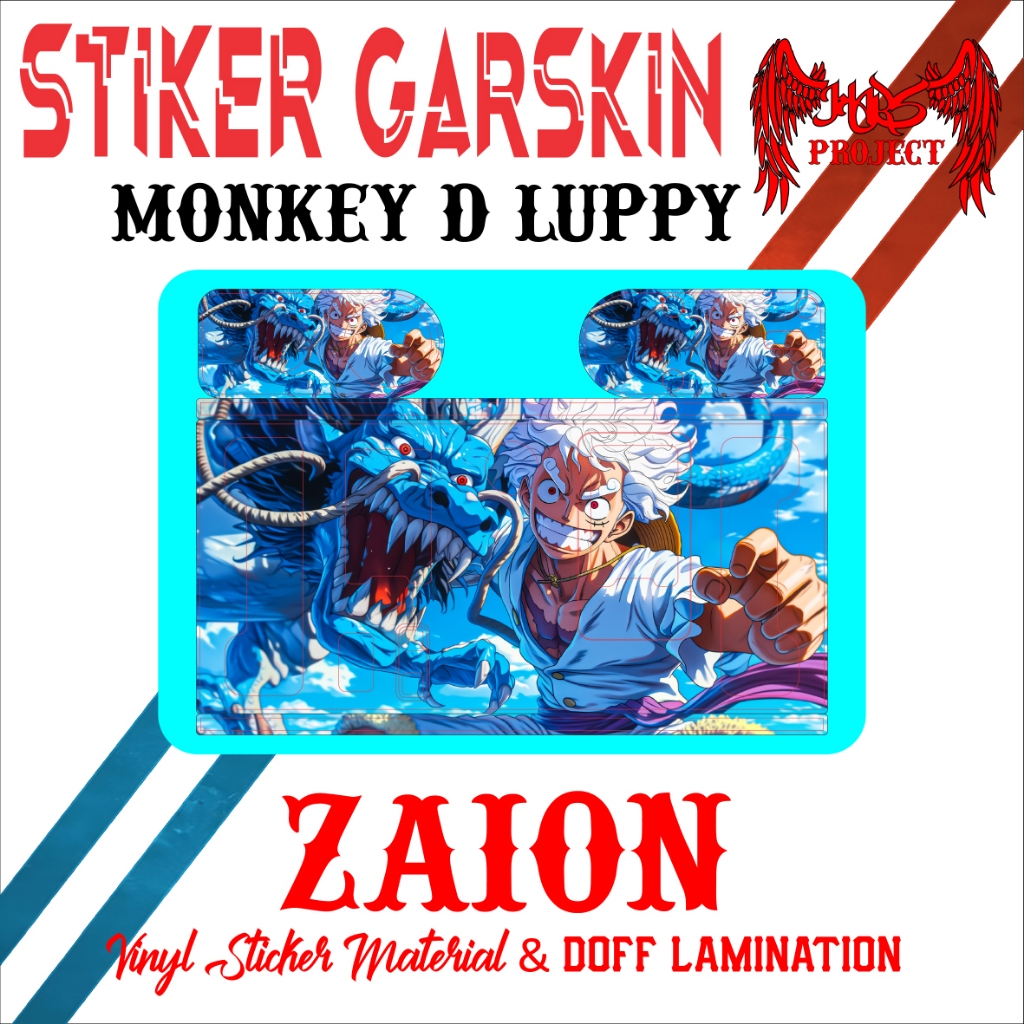 

stiker luppy zai-on best seller + bonus stiker batterai