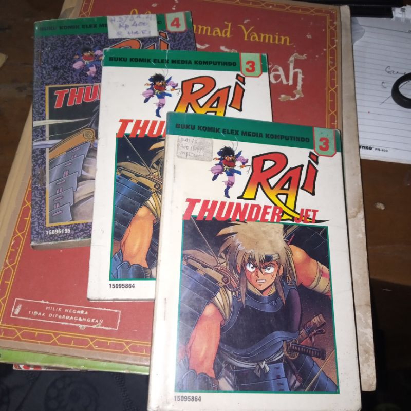 Rai Thunder Jet/komik Elex media @