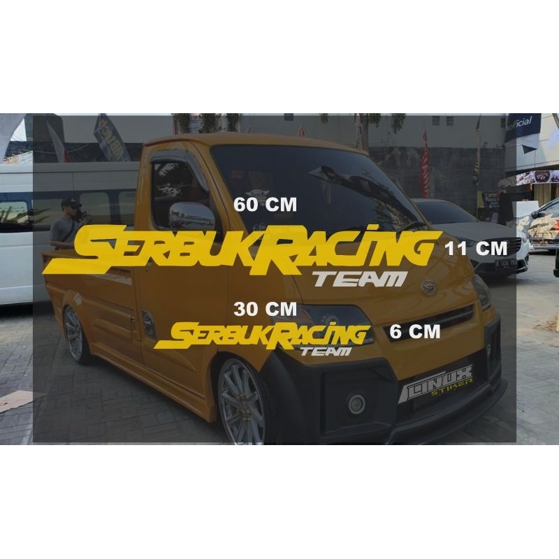 (COD)stiker kaca mobil badik Bugis