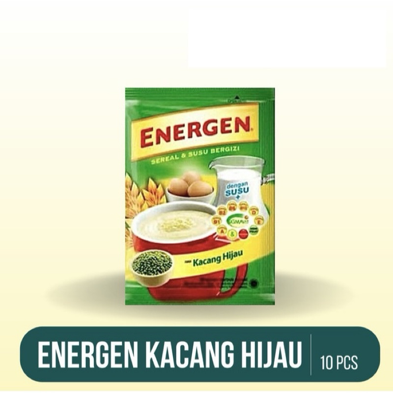 

energen rasa kacang hijau minuman sereal rasa kacang hijau