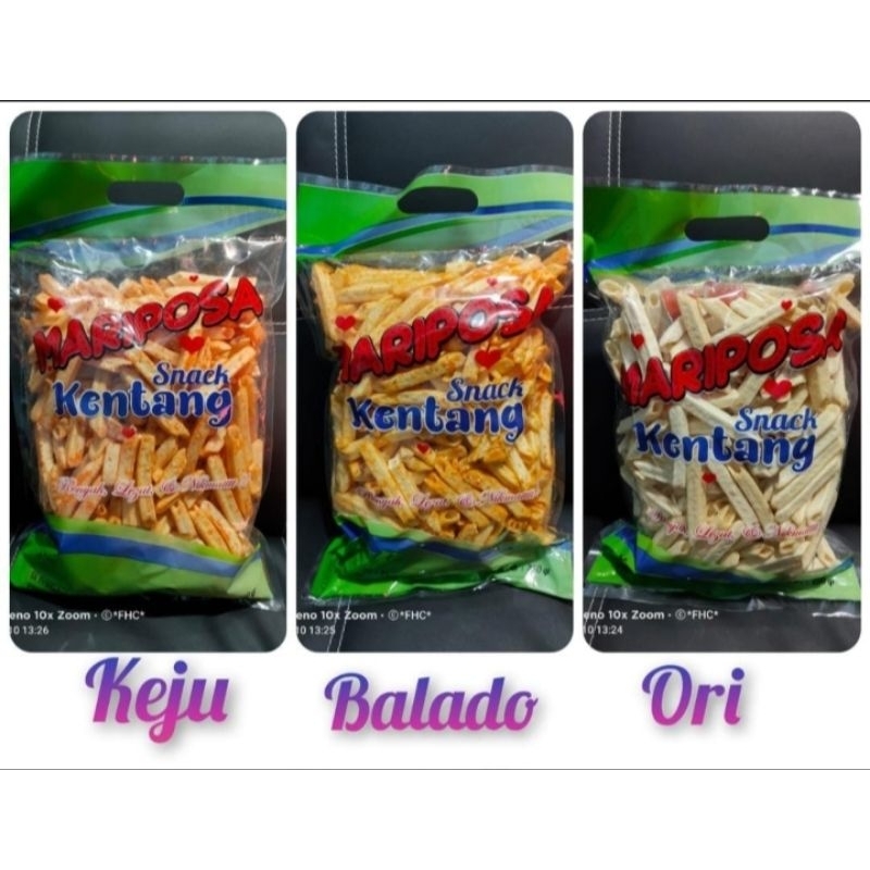 

Snack kentang mariposa
