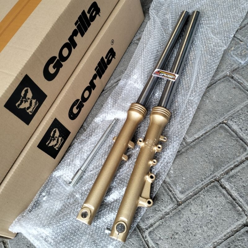 AS BOTTEM SHOCK DEPAN NINJA R NINJA RR IMPORT GORILLA DETAIL ORIGINAL