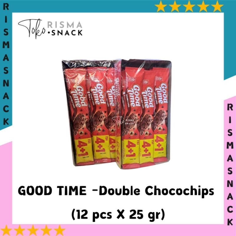 

Good Time Double Choco all variant kemasan saschet perpack (12pcs x 25gr)/ (12pcs x 10gr)
