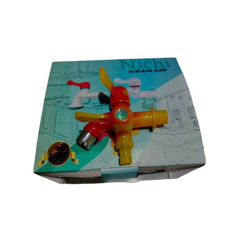 NICHI Kran Air shower Cabang 2 Kran Air Double Bagus