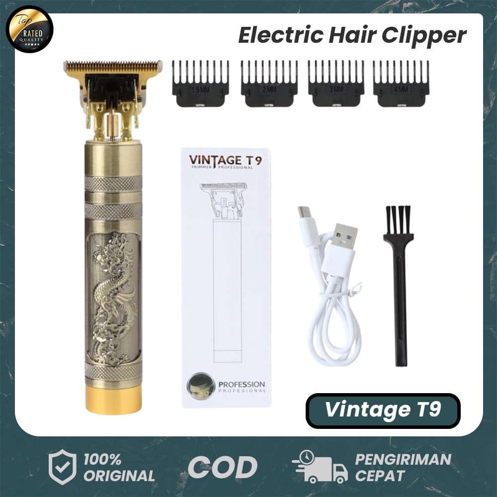 Vintage Alat Cukur Kumis Dan Jenggot Pisau Cukuran Kumis Jenggot Rambut Elektrik