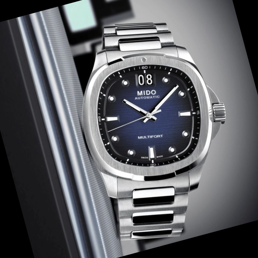 Promo 100% asli jam MIDO M049.526.11.041.00 Multifort TV Big Date Automatic Original