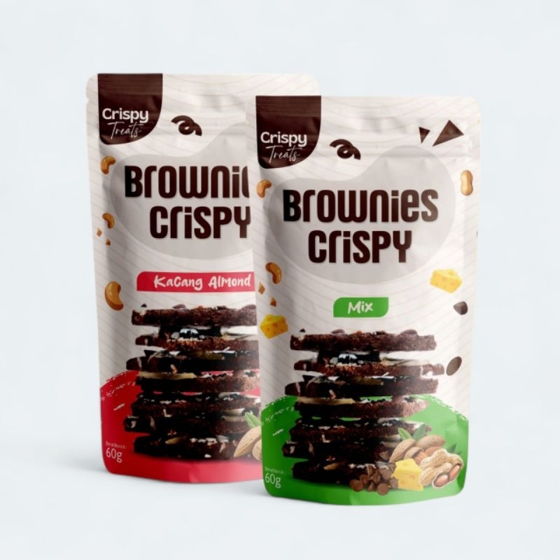 

Brownies Crispy - Paket Pilihan (60g x 2)